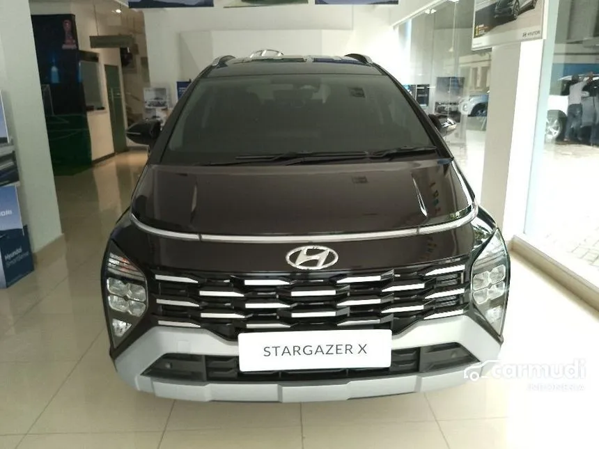 Jual Mobil Hyundai Stargazer X 2024 Prime 1.5 di DKI Jakarta Automatic Wagon Hitam Rp 346.400.000