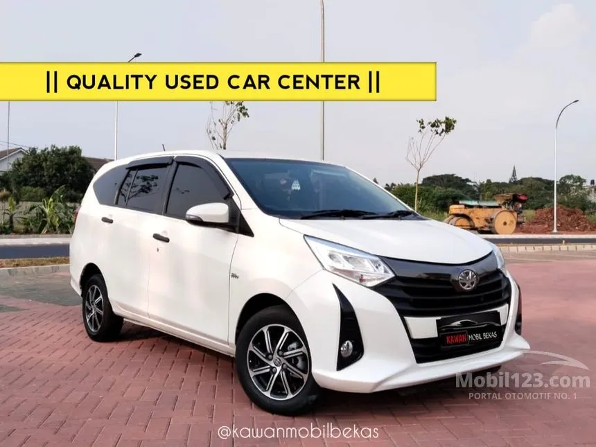 Jual Mobil Toyota Calya 2019 G 1.2 di Banten Automatic MPV Putih Rp 129.000.000