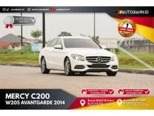 2014 Mercedes-Benz C200 2.0 Avantgarde CBU Sedan Eropa Harga Jepang Irit Kenceng Nyaman Sekali Garansi Bebas Tabrak Banjir