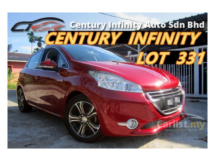 True Year Made 2014 Peugeot 208 1 6 Allure Hatchback A One Owner Well Kept Interior