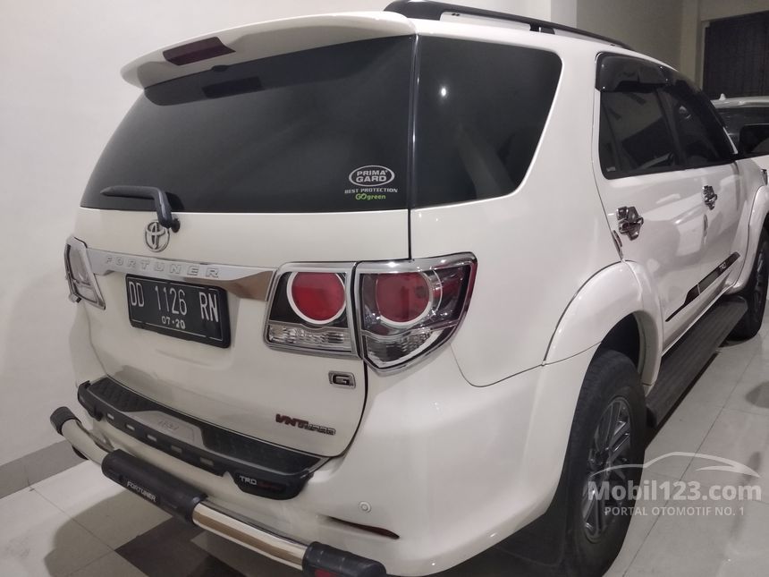 Jual Mobil Toyota Fortuner 2015 G TRD 2.5 di Sulawesi 