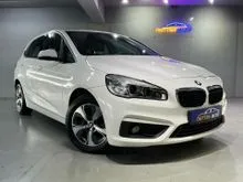 2015 BMW 218i 1.5 Active Tourer Hatchback / Loan Kedai / Full Loan / Reverse Camera / Push Start
