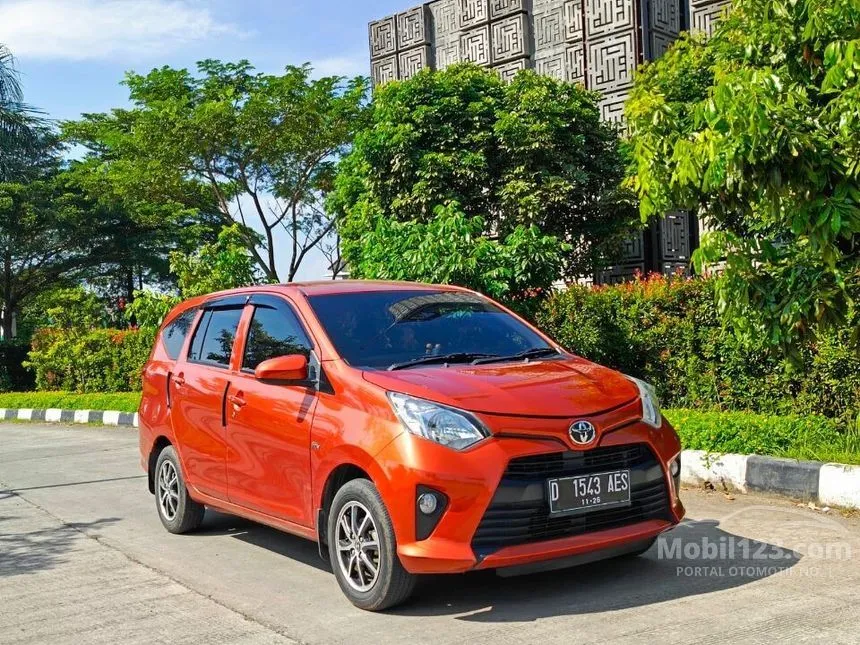 Jual Mobil Toyota Calya 2016 E 1.2 di Jawa Barat Manual MPV Orange Rp 99.000.000