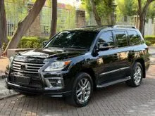 2013 Lexus LX 570 5.7 SUV F-Sport Facelift Black on Black Odo 118 Rb (TERMURAH)