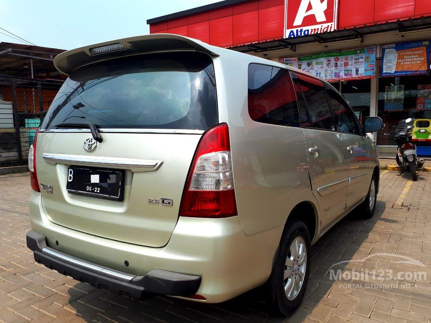 Jual Mobil Toyota Kijang Innova 2012 G 2.5 di Jawa Barat 