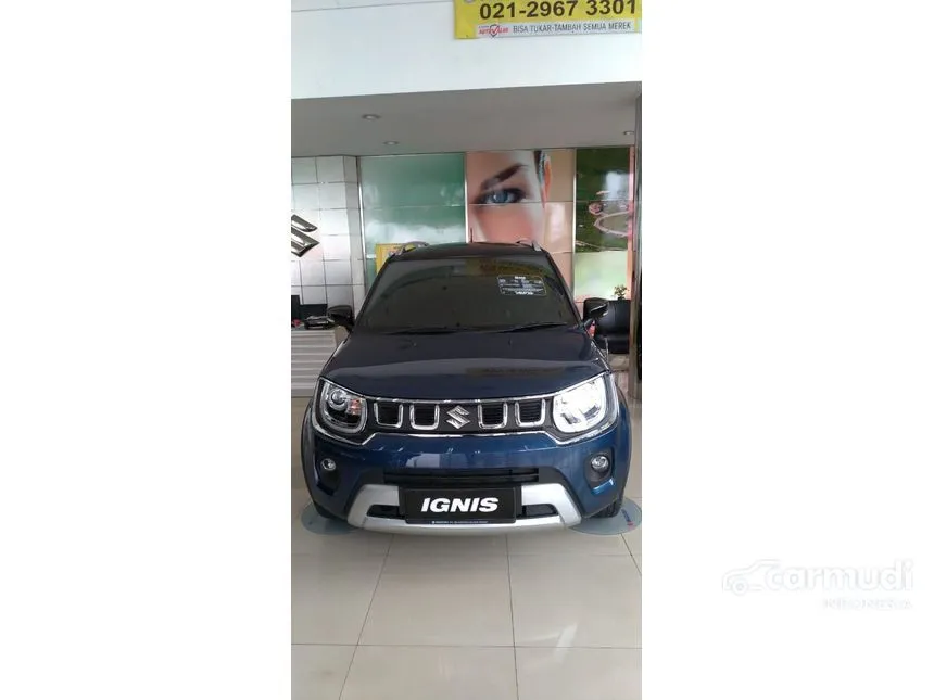 Jual Mobil Suzuki Ignis 2023 GX 1.2 di Banten Automatic Hatchback Biru Rp 187.900.000