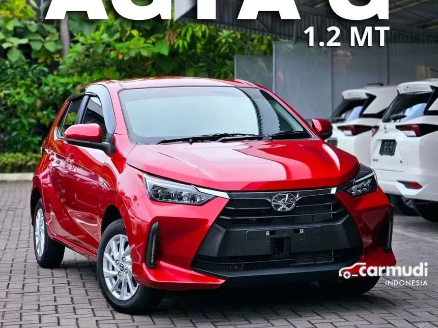 Jual Mobil Toyota Agya 2024 G 1.2 di DKI Jakarta Manual Hatchback Merah Rp 164.400.000