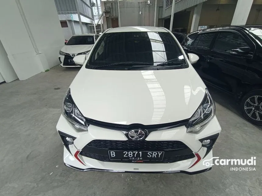 Jual Mobil Toyota Agya 2021 TRD 1.2 di Banten Automatic Hatchback Putih Rp 135.000.000