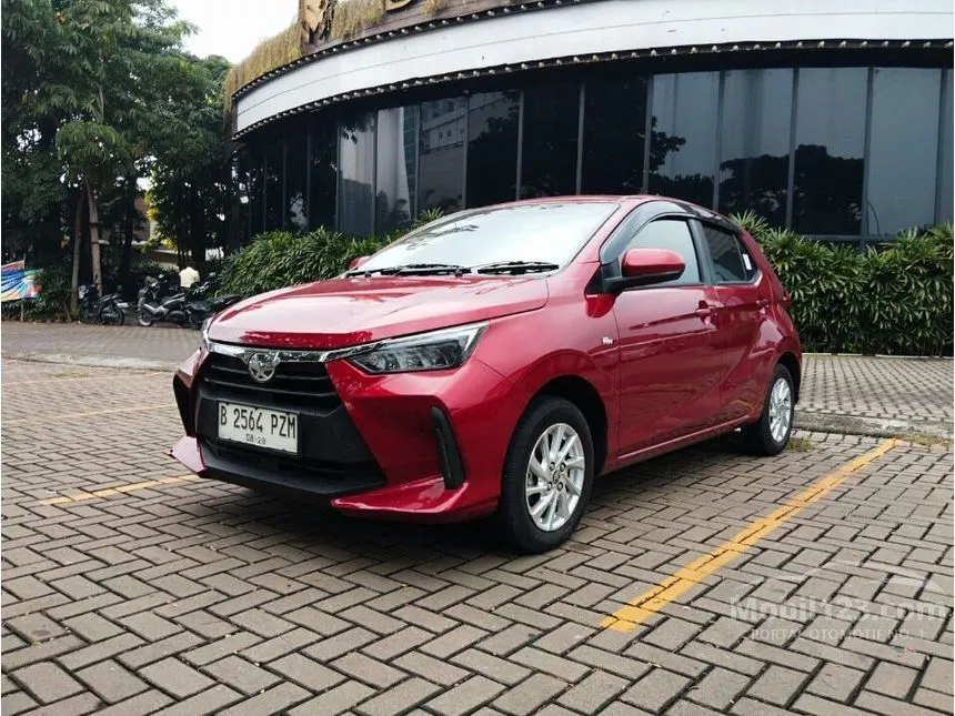 Jual Mobil Toyota Agya 2023 G 1.2 di Jawa Barat Automatic Hatchback Merah Rp 153.500.000