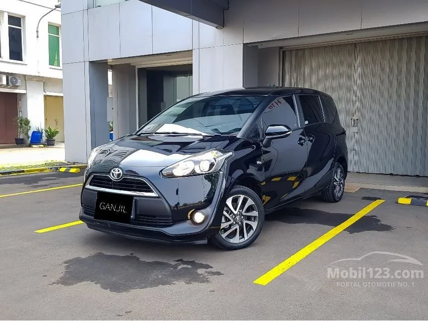 Jual Mobil Toyota Sienta 2017 V 1.5 di DKI Jakarta Automatic MPV Hitam Rp 163.000.000