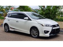 2015 Toyota Yaris 1.5 TRD Sportivo Hatchback White On Black - PAJAK PANJANG - GOOD CONDITION - GRESS LIKE NEW - KREDIT EASY NO RIBET
