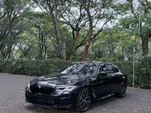 2021 BMW 520i 2.0 M Sport Sedan Black on Brown Odo 9 Rb (TERMURAH)