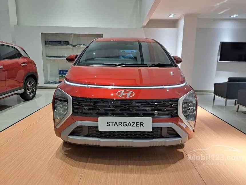 Jual Mobil Hyundai Stargazer 2023 Prime 1.5 di DKI Jakarta Automatic Wagon Merah Rp 277.800.000