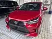 Jual Mobil Toyota Agya 2024 G 1.2 di DKI Jakarta Automatic Hatchback Merah Rp 179.400.000