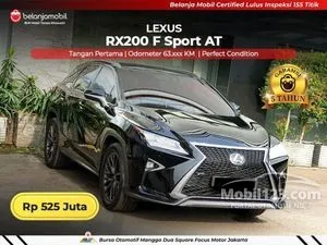 2017 Lexus RX 200t 2.0 F Sport SUV