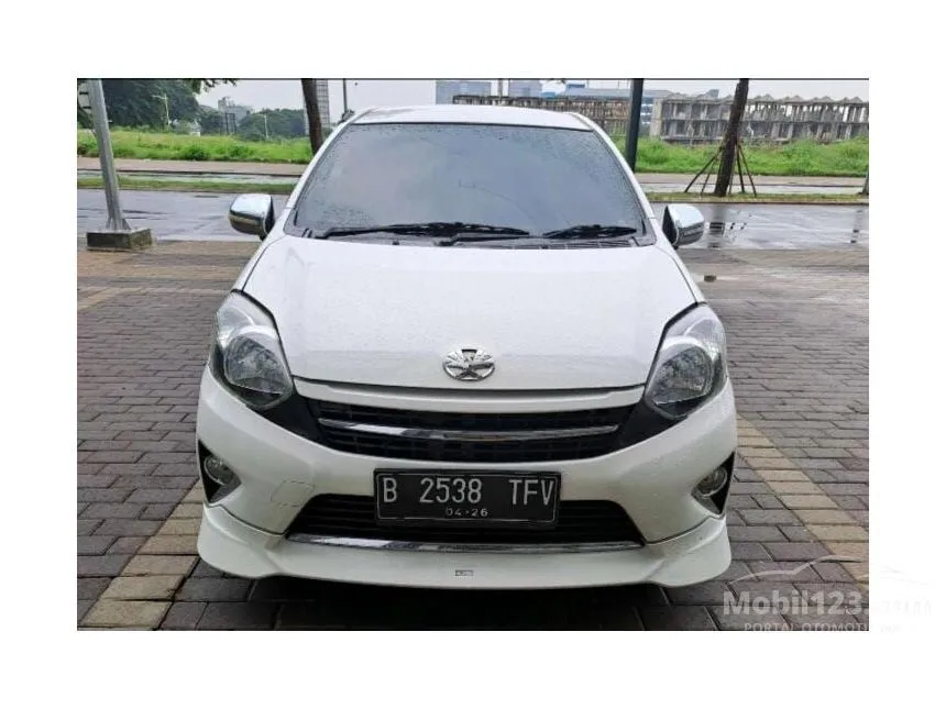 Jual Mobil Toyota Agya 2016 TRD Sportivo 1.0 di DKI Jakarta Automatic Hatchback Putih Rp 99.000.000