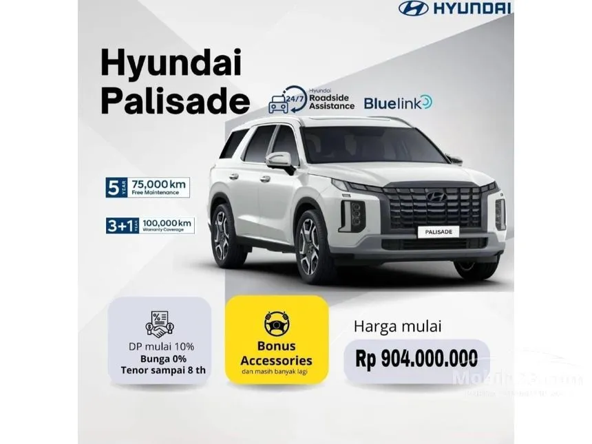 Jual Mobil Hyundai Palisade 2024 Signature 2.2 di DKI Jakarta Automatic Wagon Lainnya Rp 996.000.000