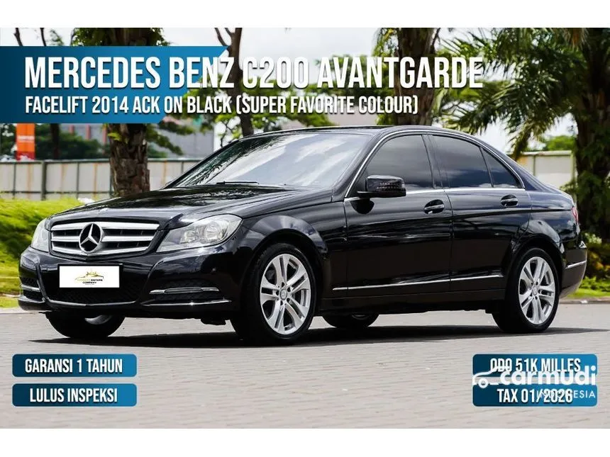 2013 Mercedes-Benz C200 CGI Avantgarde Sedan