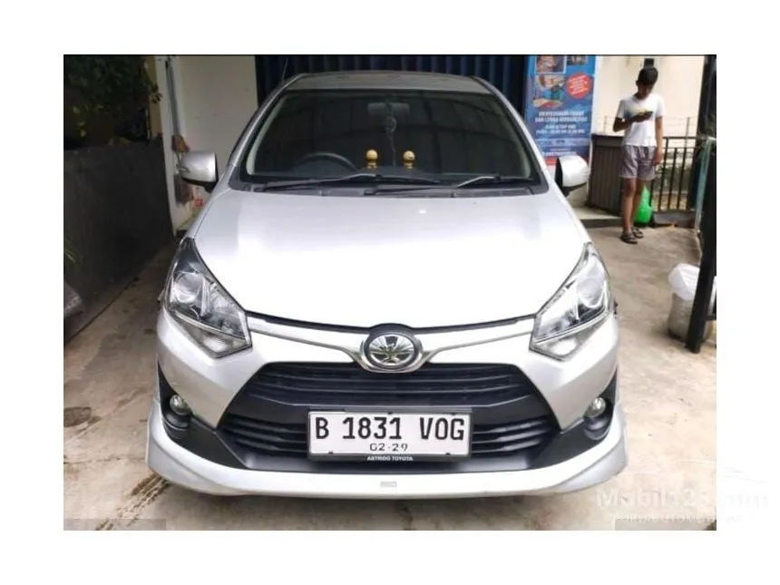 Jual Mobil Toyota Agya 2018 TRD 1.2 di DKI Jakarta Manual Hatchback Silver Rp 108.000.000