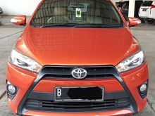 Toyota Yaris 1.5 G A/T ( Matic ) 2015 Orange Km 58rban ASLI Siap Pakai Good Condition
