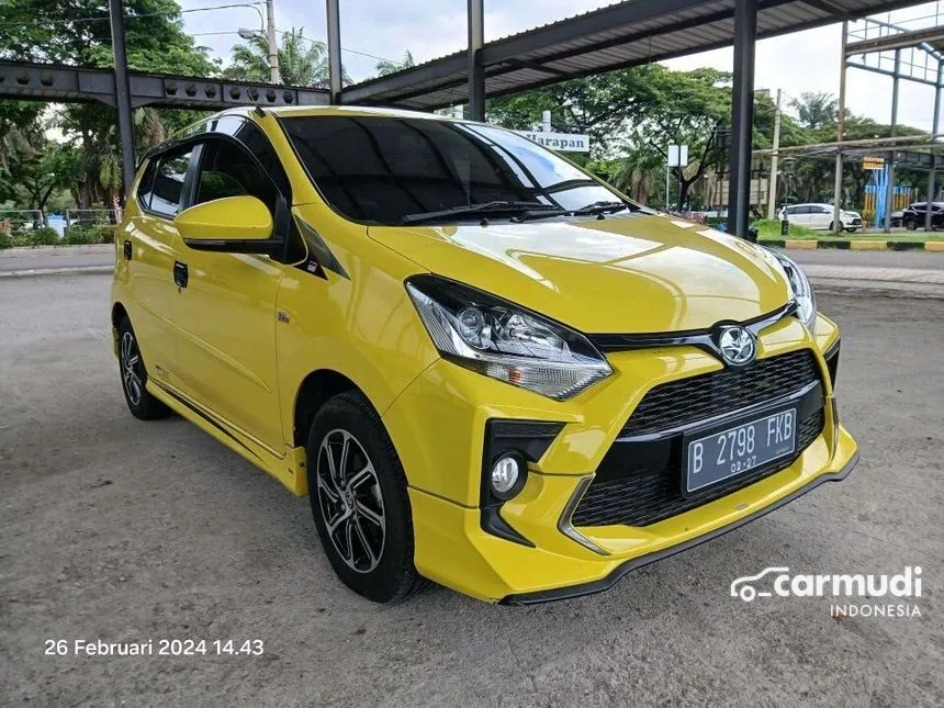 Jual Mobil Toyota Agya 2022 GR Sport 1.2 di Banten Manual Hatchback Kuning Rp 130.000.000