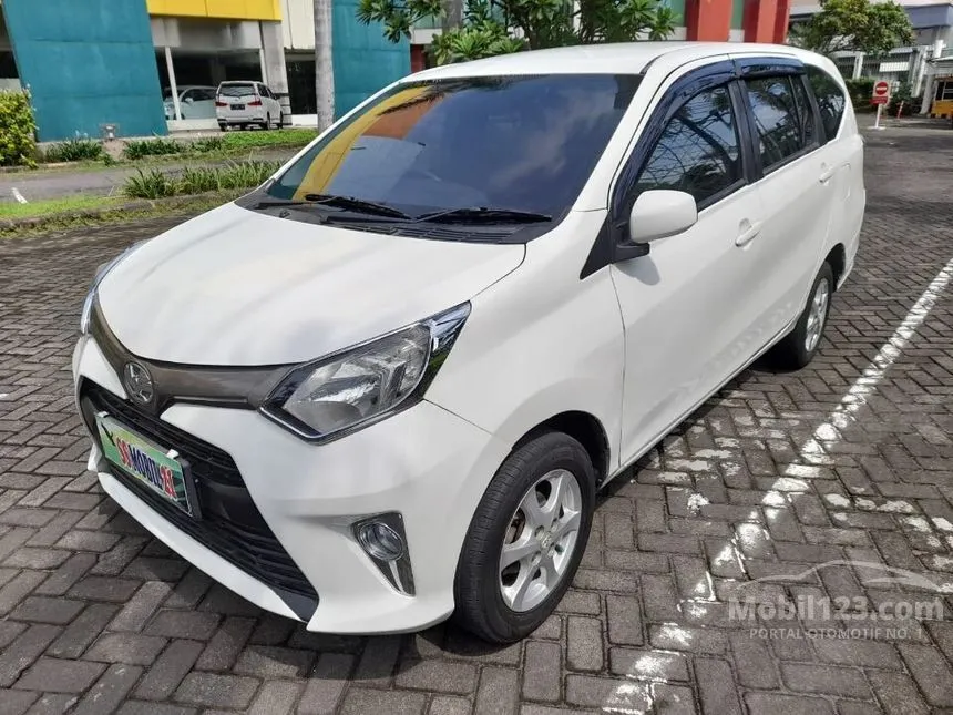 Jual Mobil Toyota Calya 2017 G 1.2 di Jawa Timur Manual MPV Putih Rp 107.000.000