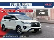 2022 Toyota Kijang Innova 2.0 G MPV FACELIFT BENSIN AT LOW KM.27RB & PAJAK PANJANG