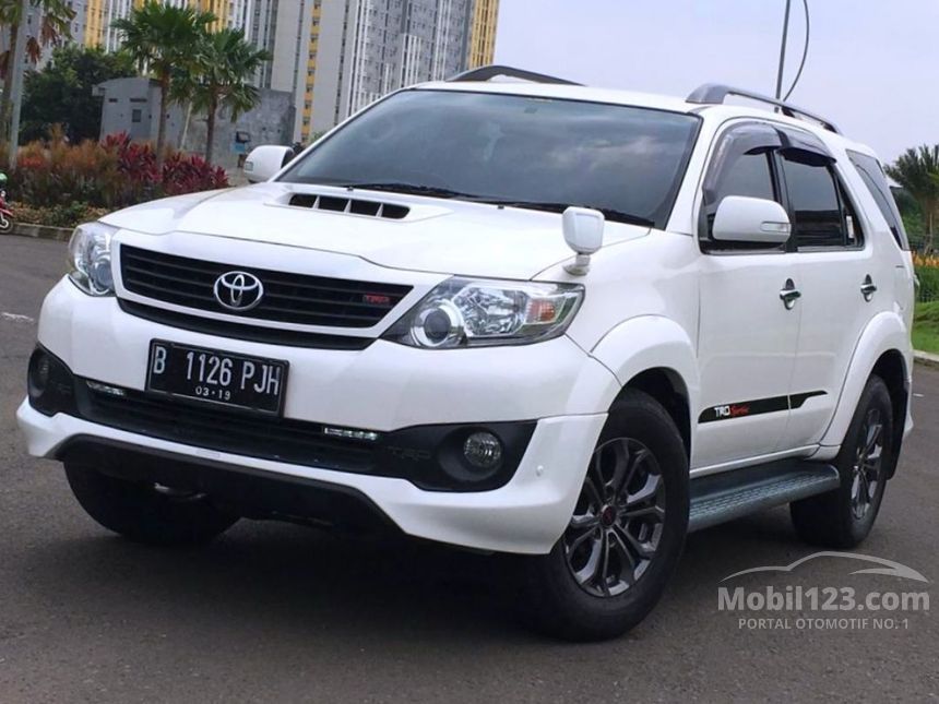 Jual Mobil  Toyota  Fortuner  2014 G TRD 2 5 di Jawa Barat 