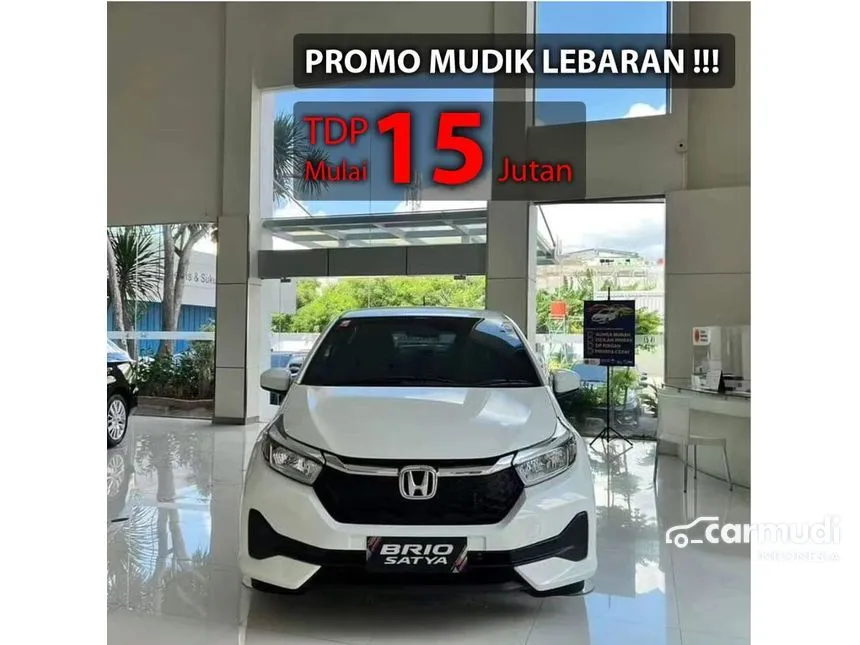 Jual Mobil Honda Brio 2024 E Satya 1.2 di Jawa Barat Automatic Hatchback Putih Rp 139.000.000