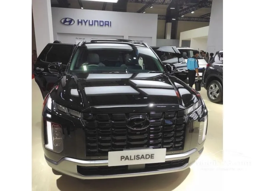 Jual Mobil Hyundai Palisade 2024 Prime 2.2 di Banten Automatic Wagon Hitam Rp 879.000.000
