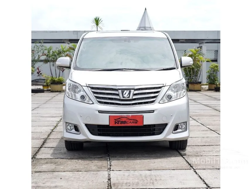 Jual Mobil Toyota Alphard 2011 G 2.4 di Banten Automatic MPV Silver Rp 299.000.000