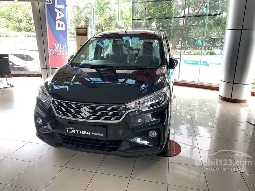 Jual Mobil Suzuki Ertiga 2024 GX Hybrid 1.5 di DKI Jakarta Automatic MPV Hitam Rp 275.300.000