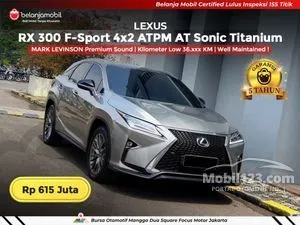 2018 Lexus RX 300 2.0 F Sport SUV