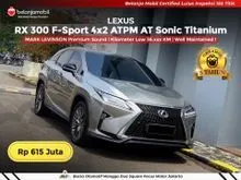 2018 Lexus RX 300 2.0 F Sport SUV RX300 AT 2018/2019 [ KM LOW ]