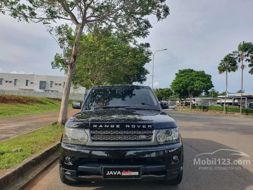 Jual Mobil Land Rover Range Rover Sport 2011 V8 Supercharged 5.0 di Banten Automatic SUV Hitam Rp 750.000.000