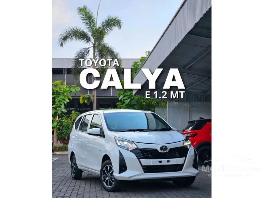 Jual Mobil Toyota Calya 2024 E STD 1.2 di Banten Manual MPV Putih Rp 150.700.000