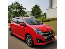 Daihatsu Ayla 1.2 R Matic 2017 Merah Pajak sd MEI 2020