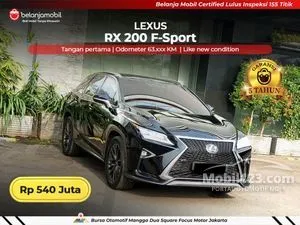 2017 Lexus RX 200t 2.0 F Sport SUV