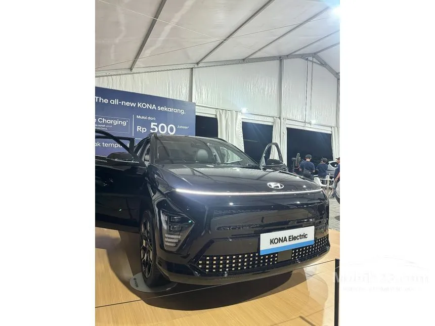 Jual Mobil Hyundai Kona 2024 Electric Standard Range Style di Jawa Barat Automatic Wagon Hitam Rp 499.000.000