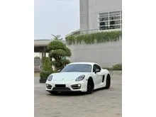 2013 Porsche Cayman 2.7 Standard Coupe White on Black Odo 11 Rb (TERMURAH) New Model