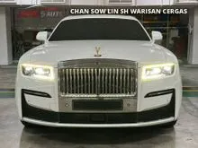 2022 Rolls-Royce Ghost 6.7 EWB Local Malaysia R.R Unit Warranty Malaysia