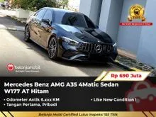 2023 Mercedes-Benz AMG A35 2.0 4MATIC Sedan Sedan W177 AT Hitam NIK 2023 [ LOW KM 6RB ]