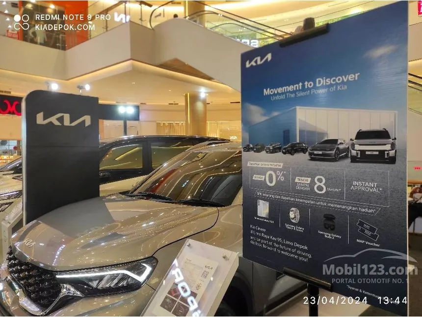 Jual Mobil KIA Sonet 2023 Premiere 1.5 di DKI Jakarta Automatic Wagon Silver Rp 301.000.000