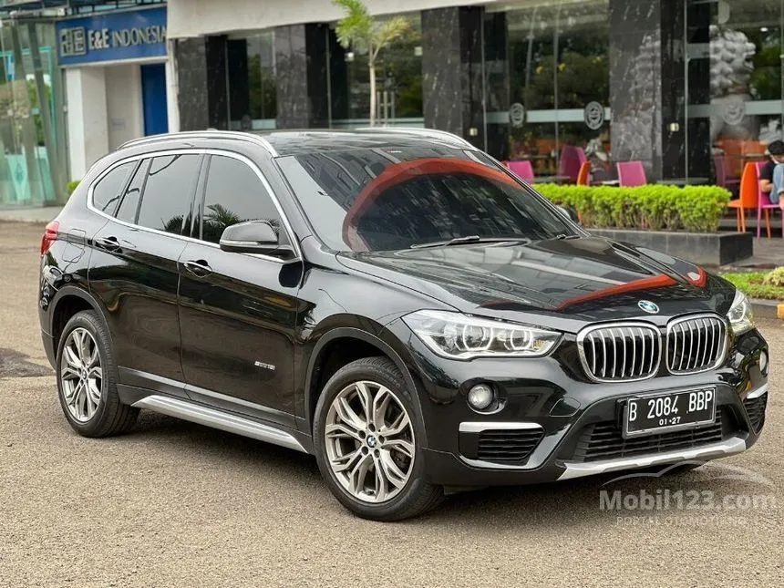 Jual Mobil BMW X1 2016 sDrive18i xLine 1.5 di DKI Jakarta Automatic SUV Hitam Rp 335.000.000
