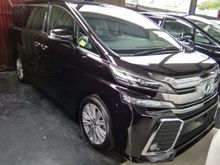 TOYOTA VELLFIRE ZG EDITION 2.5L UNREGISTER 2016 JAPAN SPEC NEW
