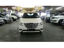 Toyota Kijang Grand Innova 2.0 V AT Bensin Putih Facelift Grille Besar 2013
