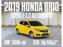 2019 Honda Brio 1.2 Satya E Hatchback BELI MOBIL BEKAS BEBAS CEMAS, HANYA DI CARSOME. TERMURAH BERKUALITAS BERGARANSI.