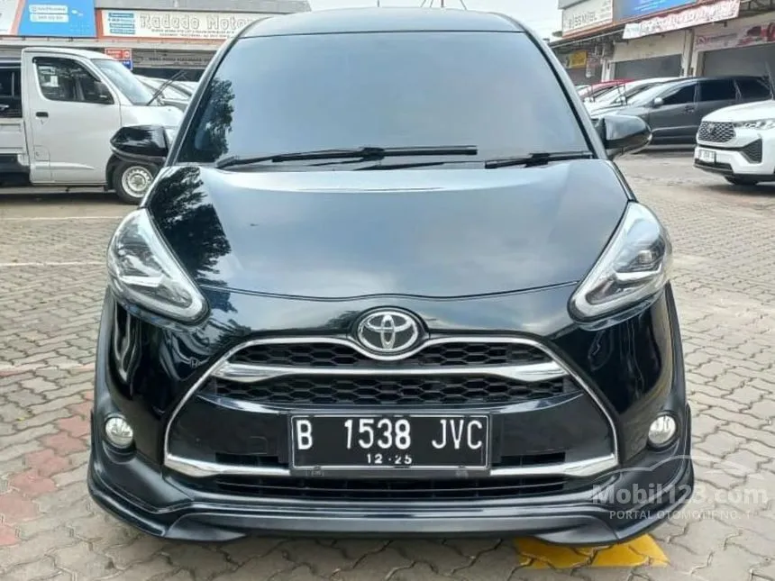 Jual Mobil Toyota Sienta 2016 Q 1.5 di Banten Automatic MPV Hitam Rp 158.000.000