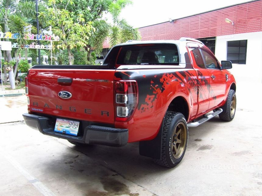 Ford Ranger 2013 OPEN CAB (ปี 12-15) WildTrak 2.2 เกียร์ธรรมดา สีส้ม ...