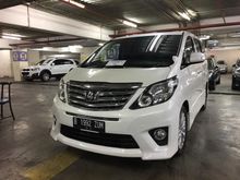 2012 Toyota Alphard 2.4 s facelift.. Kondisi terbaik dengan harga istimewa.. Jarang ada..
